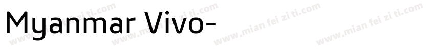 Myanmar Vivo字体转换